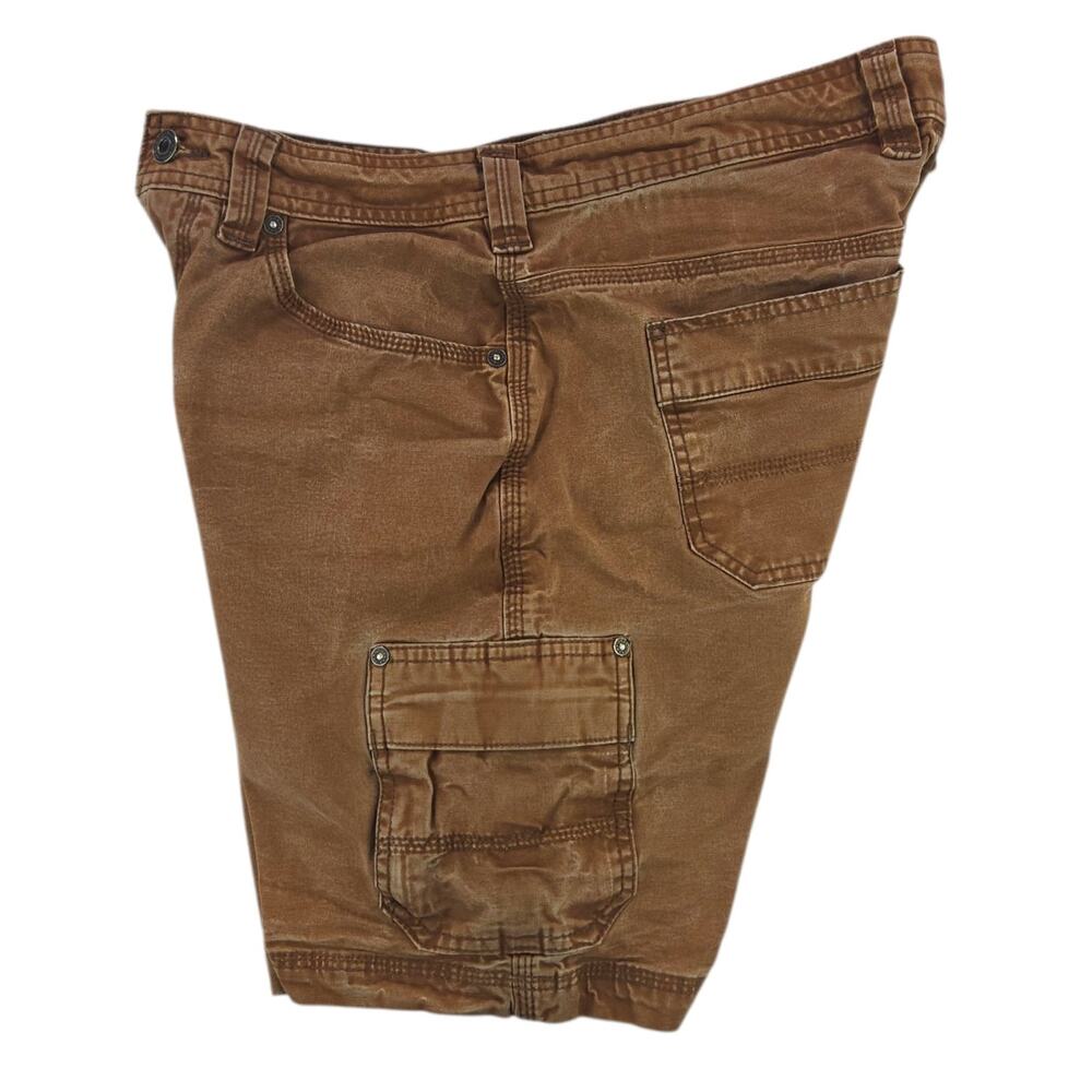 PrAna | Brown 8.5" Murray Relaxed Fit Cargo Shorts | Size 30 - Picture 3 of 5